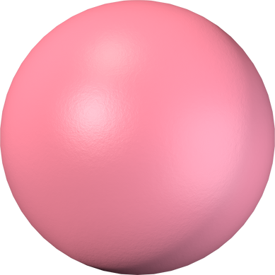 Pink sphere 3D